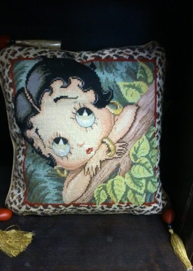 Betty Boop Pillow - Click Image to Close
