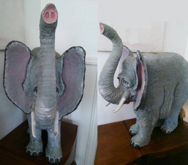 Handmade Elephant (Bjai) - Click Image to Close