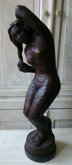 Bronze Nude Woman Sculpture - Click Image to Close