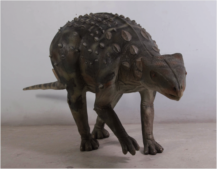 Minmi Ankylosaur / Fiberglass - Click Image to Close
