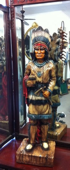 Indian Chief 42 '' / Porcelain - Click Image to Close