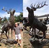 Bronze Giant Elk 10 ft.