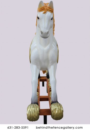 Regal Huge Rocking Horse - Click Image to Close