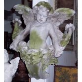 Angel Faux Cement with Moss