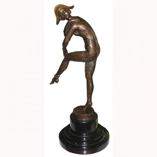 Bronze Deco Dancer - Click Image to Close