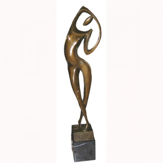 Bronze Modern Art Sculpture - Click Image to Close