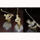 Bronze Small Golfer