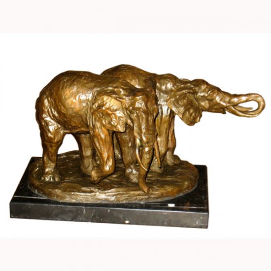 Bronze 2 Elephant - Click Image to Close