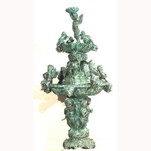 Bronze Cupid Fountain