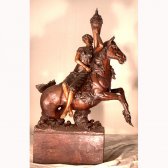 Bronze 4 Seasons Hippocampus Fountain