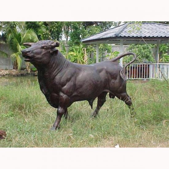 Bronze Giant Bull - Click Image to Close