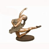 Bronze Ballerina Table Base