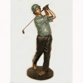 Bronze Golfer - Four