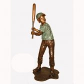 Bronze Baseball Batter