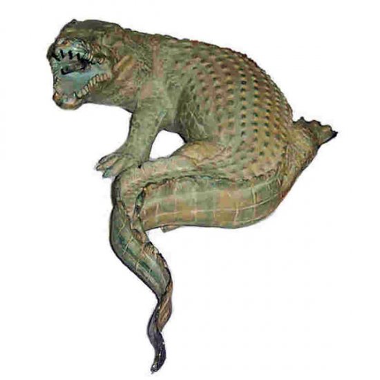 Small Bronze Alligator - Click Image to Close