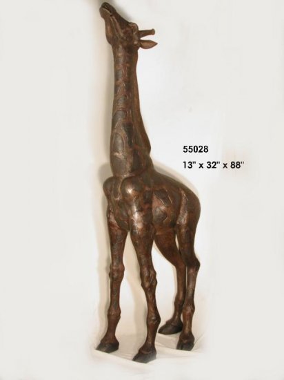 Bronze Statue of Giraffe - Click Image to Close