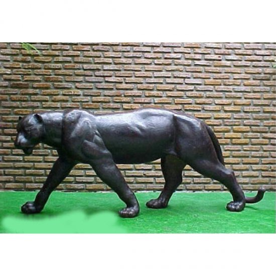 Bronze Stalking Panther - Click Image to Close
