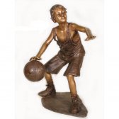 Bronze Basketball Player Bronze Basketball Player