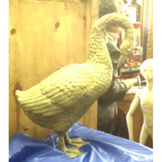 Bronze Goose Statue - Click Image to Close