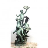 Bronze Boys Fountain