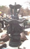 Bronze Fountain with Fishes