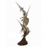 Sail Fish Bronze Fountain