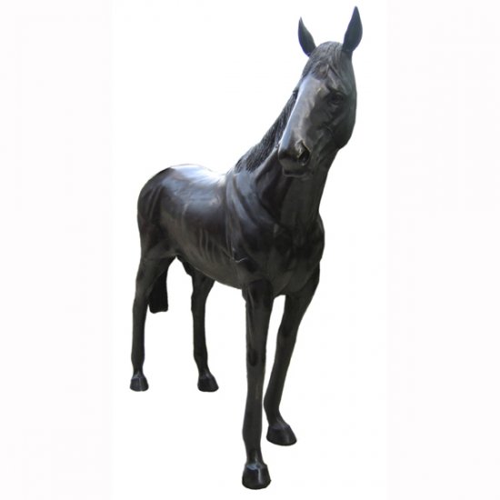 Bronze Standing Horse - Click Image to Close