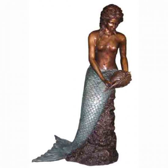 Bronze Mermaid - Click Image to Close