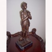 Bronze Joan Darc