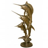 Bronze Sailfish Fountain