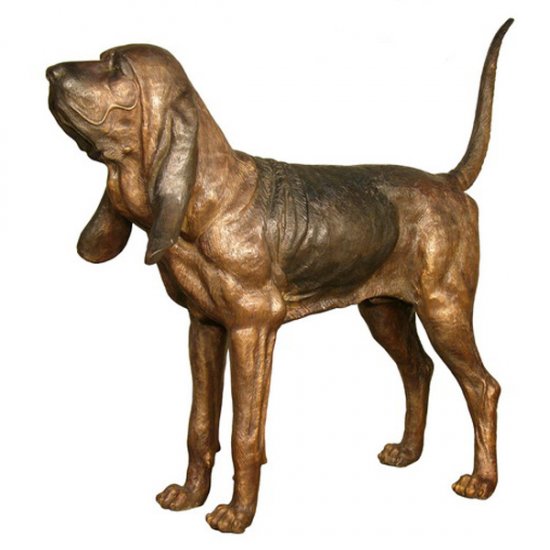 Bronze Bloodhound - Click Image to Close