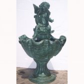 Bronze Boy with Fish Fountain Bronze Boy with Fish Fountain