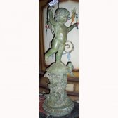 Bronze Cupid on Turtle