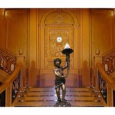Bronze Titanic Staircase Lamp