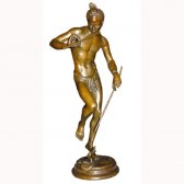 Bronze African Statue