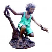 Bronze Girl with Frog Bronze Girl with Frog