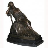 Bronze Girl with Robe