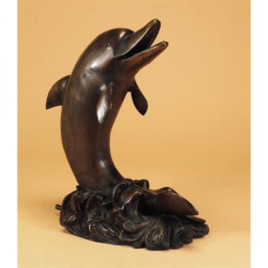 Bronze Dolphin Fountain - Click Image to Close
