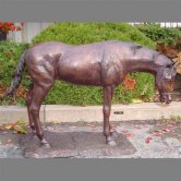 Bronze Standing Horse