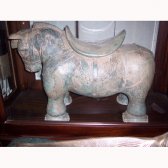 Bronze Verdi finish styled Horse