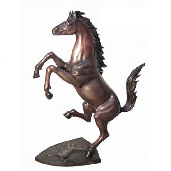 Bronze Ferrari Horse - Click Image to Close