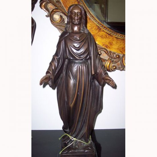 Bronze Jesus Statue - Click Image to Close