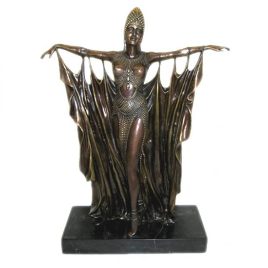 Bronze Veil Dancer - Click Image to Close