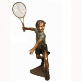 Bronze Tennis Player
