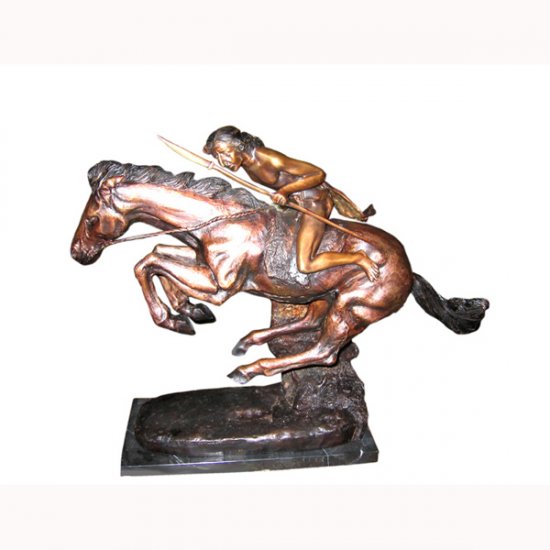 Bronze Medium Size Cheyenne - Click Image to Close