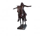 Bronze Indian Appeal to the Great Spirit