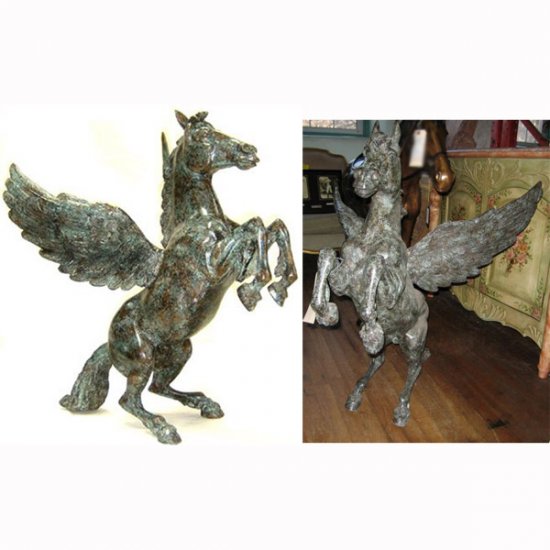 Bronze Pegasus - Click Image to Close