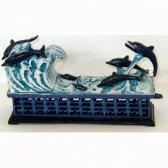 Cast Iron Mechanical Dolphine Bank