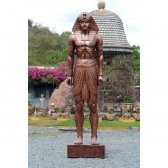 Egyptian Guard Standing ( Bronze Finish )