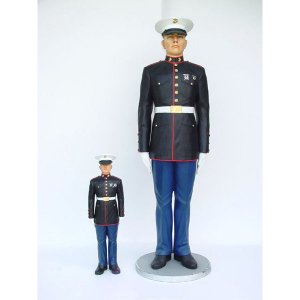 " Marine at Attention " 6 ft